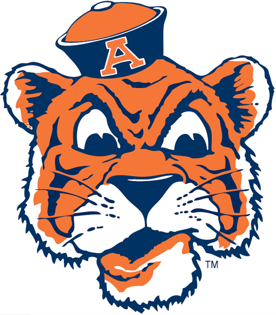 Auburn Tigers 1957-1970 Primary Logo diy iron on heat transfer